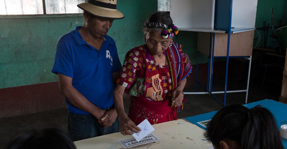 Sandra Torres recibió el 53 % de los votos en El Quiché. Los programas sociales configuró el voto a favor de la candita de la UNE. 