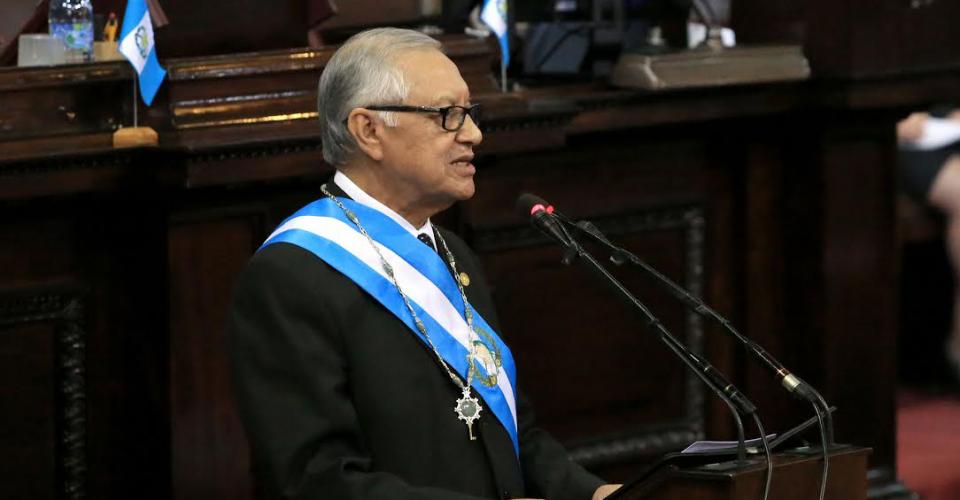 El discurso del recién juramentado presidente de Guatemala, Alejandro Maldonado Aguirre, invitaba a la reflexión y a la tranquilidad de la población guatemalteca.