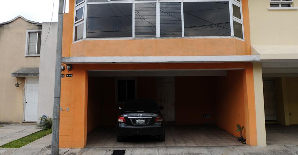 La propiedad que se ubica en residenciales Colinas de Monte María, zona 7 de Villa Nueva. 