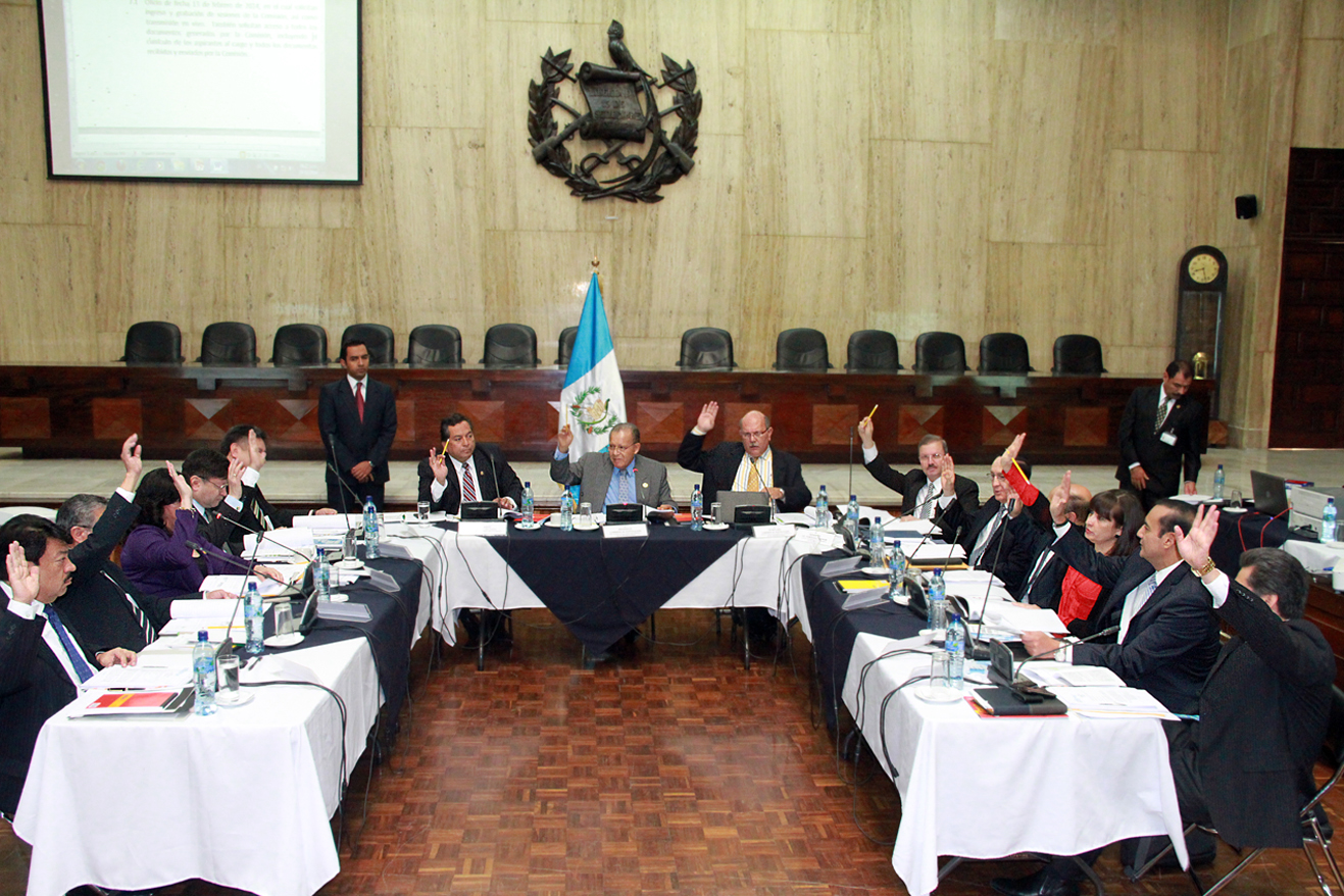 Los integrantes de la Comisión de Postulación para Fiscal General de la República. 
