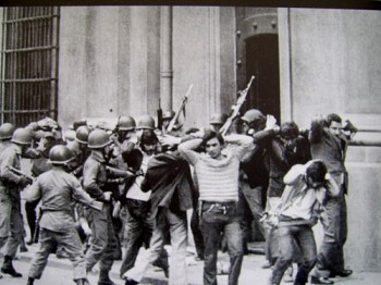 Golpe Militar de 1973 en el Palacio de La Moneda. CIPER/Cortesía