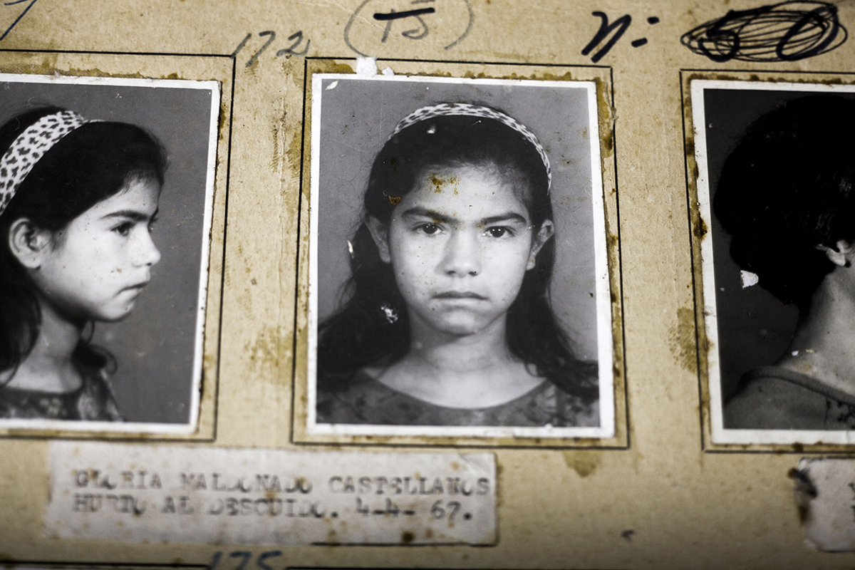 Gloria Maldonado Castellanos, detenida el 04/04/1967 por hurto al descuido