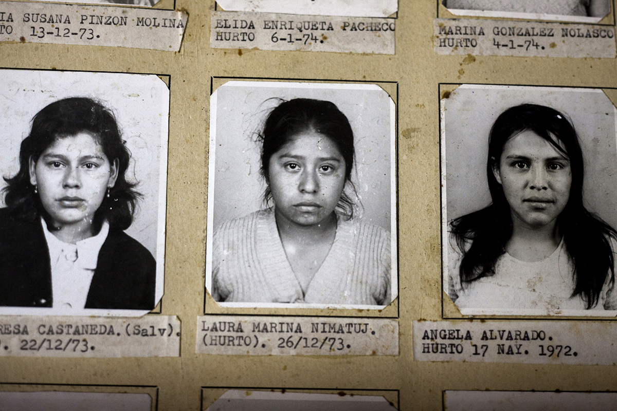Laura Marina Nimatuj, detenida el 26/12/1973 por hurto