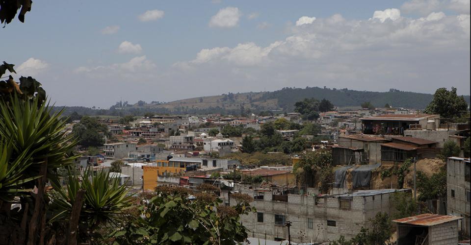 Vista de Patzún, Chimaltenango.