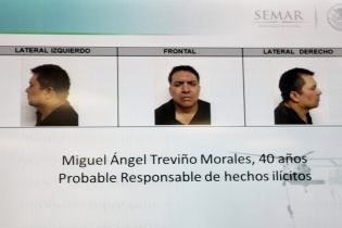 Miguel Treviño Morales (alias “Z-40”) fue capturado el 16 de julio en México.  